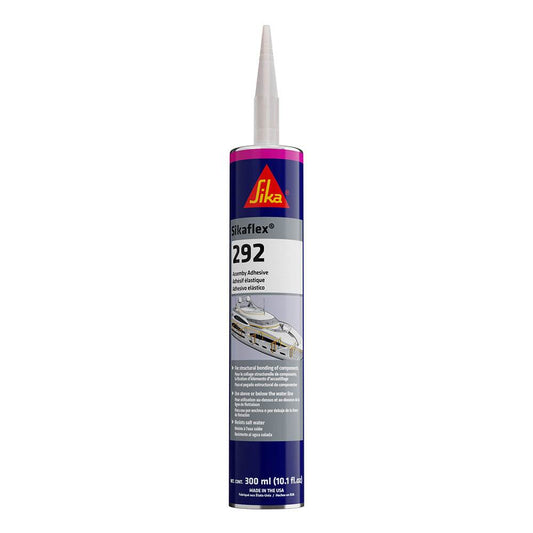 Sika Sikaflex-292 White - 10oz Tube w/Nozzle [696275] - Suncoast Marine & Auto Supply 