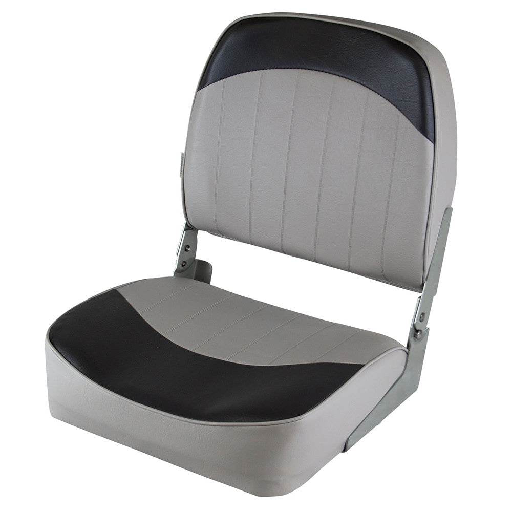 Suncoast Marine Supply offers Wise Standard Low-Back Fishing Seat (Grey/Charcoal)