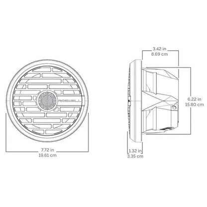 Roswell R1 7.7 Marine Speakers - White - 90W RMS 180W Peak Power [C920-21140] - Suncoast Marine & Auto Supply 