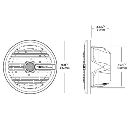 Roswell R1 8 Marine Speakers - White - 100W RMS 200W Peak Power [C920-1610] - Suncoast Marine & Auto Supply 
