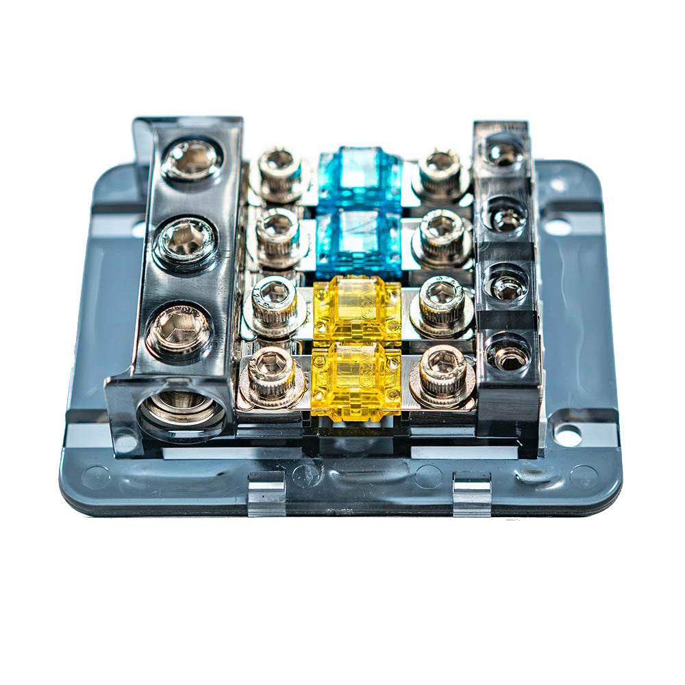Roswell 1-In 4-Out Fused Distribution Block [C720-0542] - Suncoast Marine & Auto Supply 