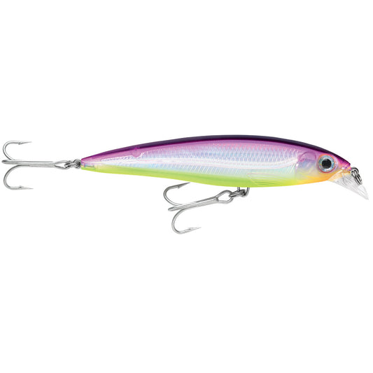 Suncoast Marine and Auto offers Rapala X-Rap Saltwater 5-1/2" Purple Chartreuse [SXR14PRCH]