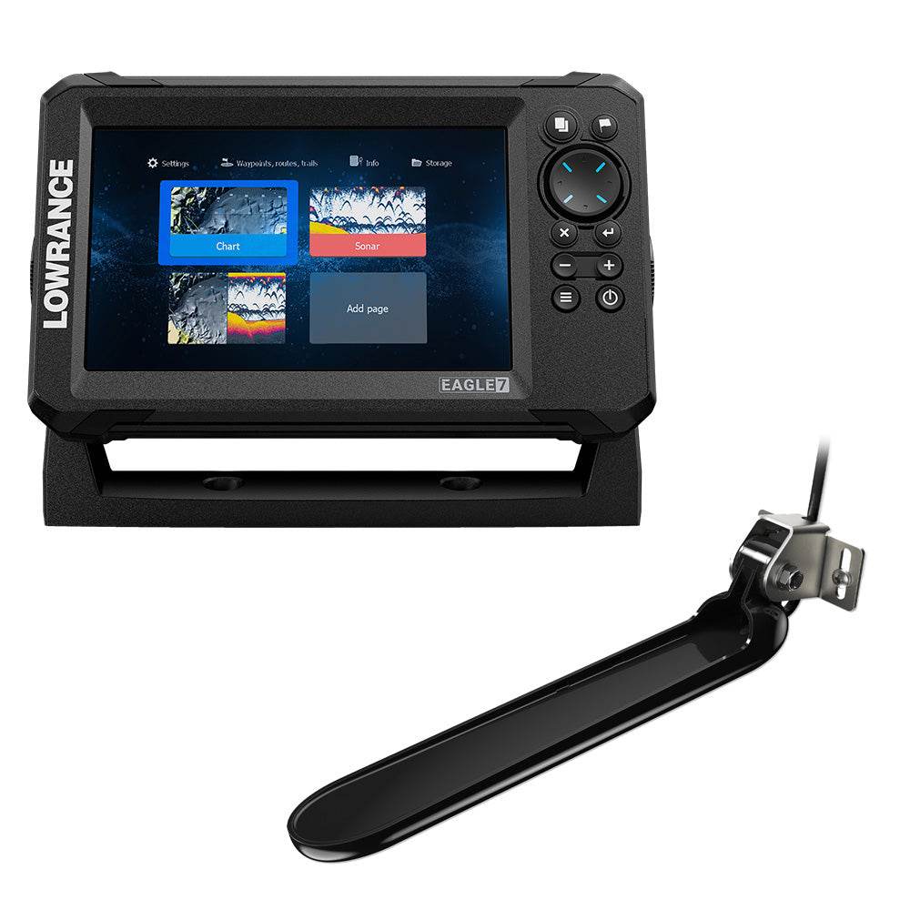 Suncoast Marine Supply offers Lowrance 7" Eagle 7 with TripleShot HD Transducer & Charts