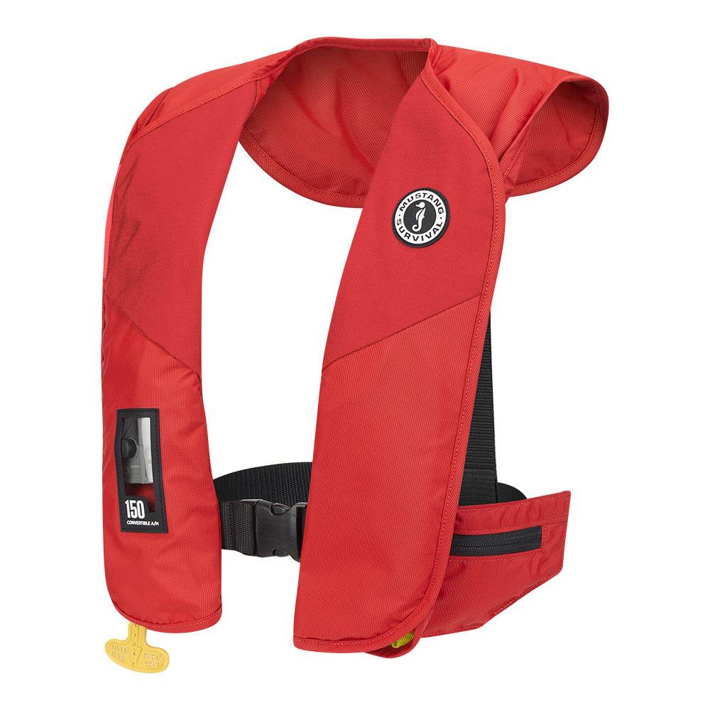 Mustang MIT 150 Convertible Inflatable PFD - Red [MD2020-4-0-202] - Suncoast Marine & Auto Supply 