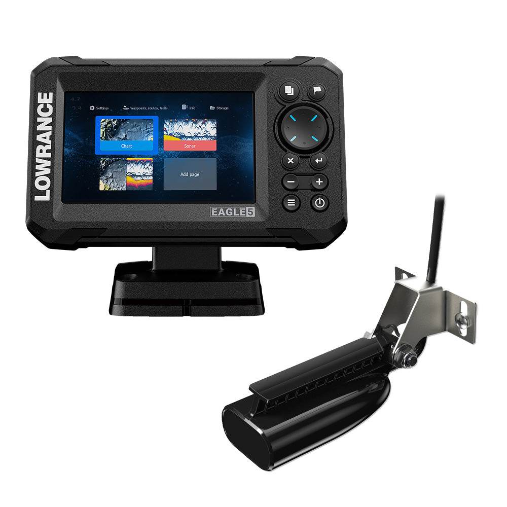 Suncoast Marine Supply offers Lowrance Eagle 5 with SplitShot HD Transducer