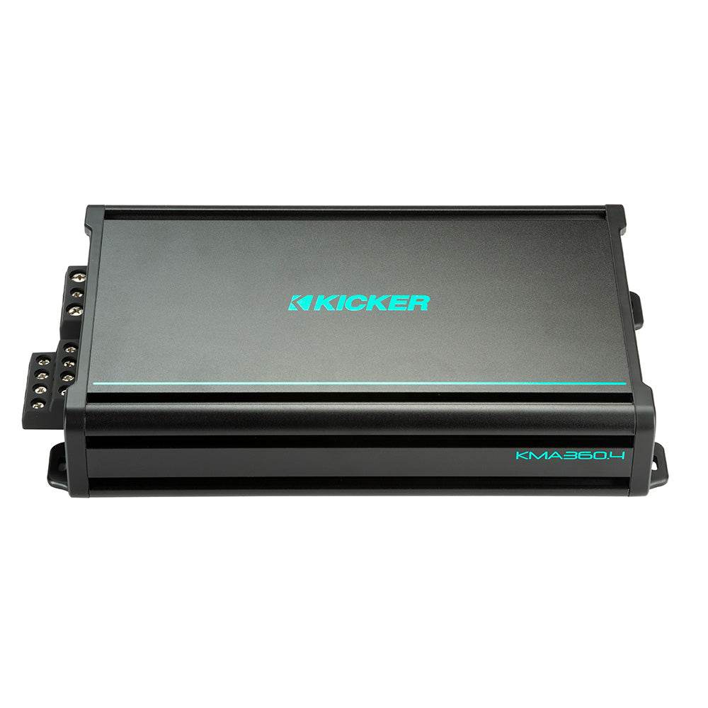 KICKER KMA360.4 4 x 90W 4-Channel Weather-Resistant Full-Range Amplifier [48KMA3604] - Suncoast Marine & Auto Supply 