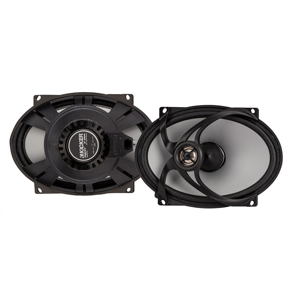 Suncoast Marine and Auto offers KICKER PSC572 5x7" Harley Davidson Replacement Coaxial Speakers - 2-Ohm, Black [48PSC572]