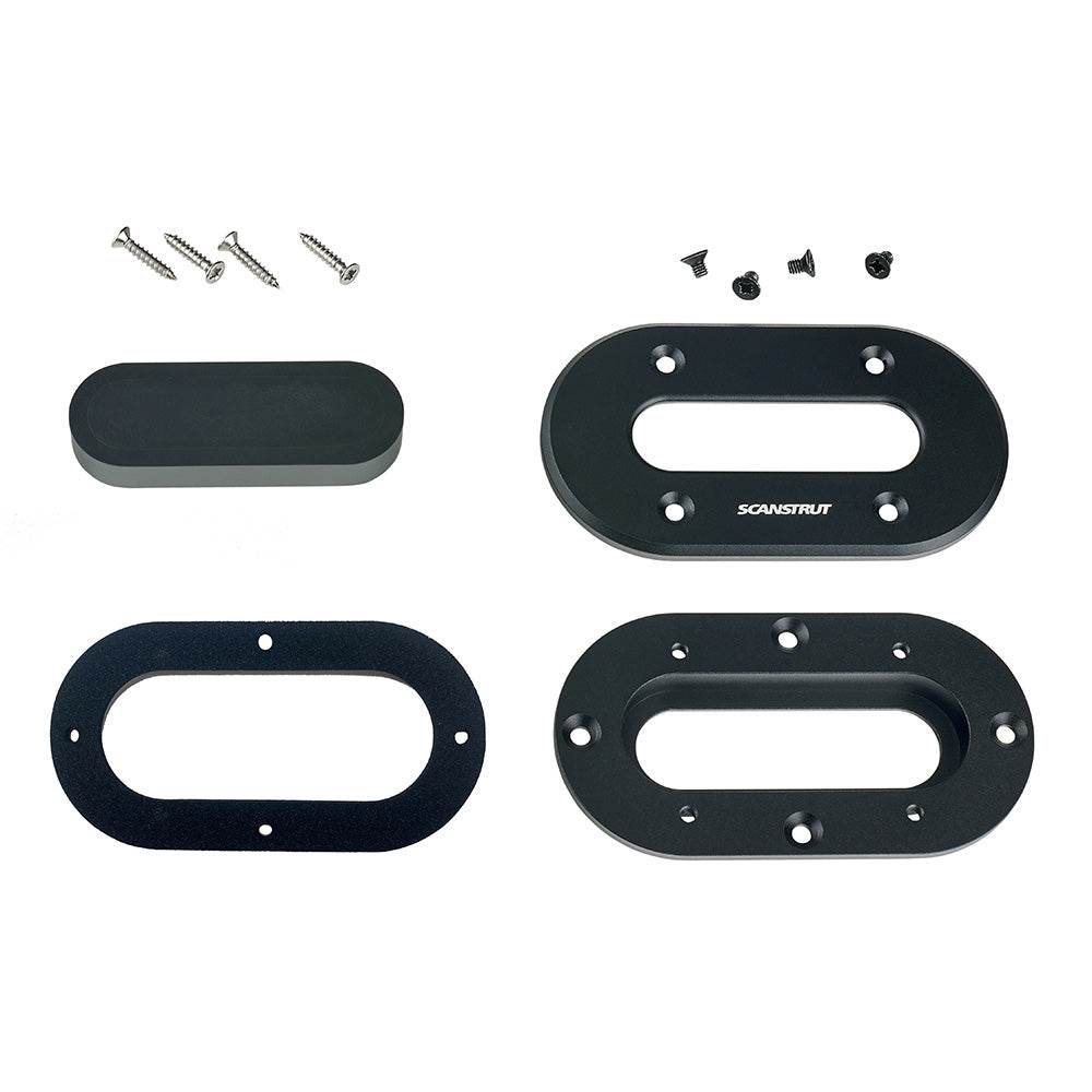 Scanstrut Black Anodized Aluminum Low-Profile Multi Cable Seal f/Cables Up to 15mm [DS-LP-MULTI-BLK] - Suncoast Marine & Auto Supply 
