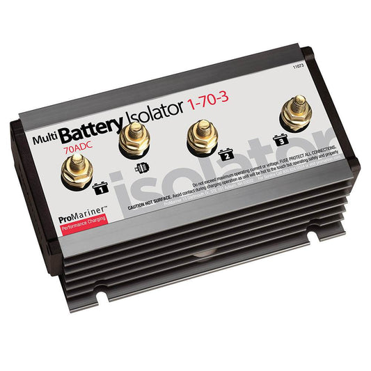 ProMariner Battery Isolator - 1 Alternator - 3 Battery - 70 AMP [11073] - Suncoast Marine & Auto Supply 