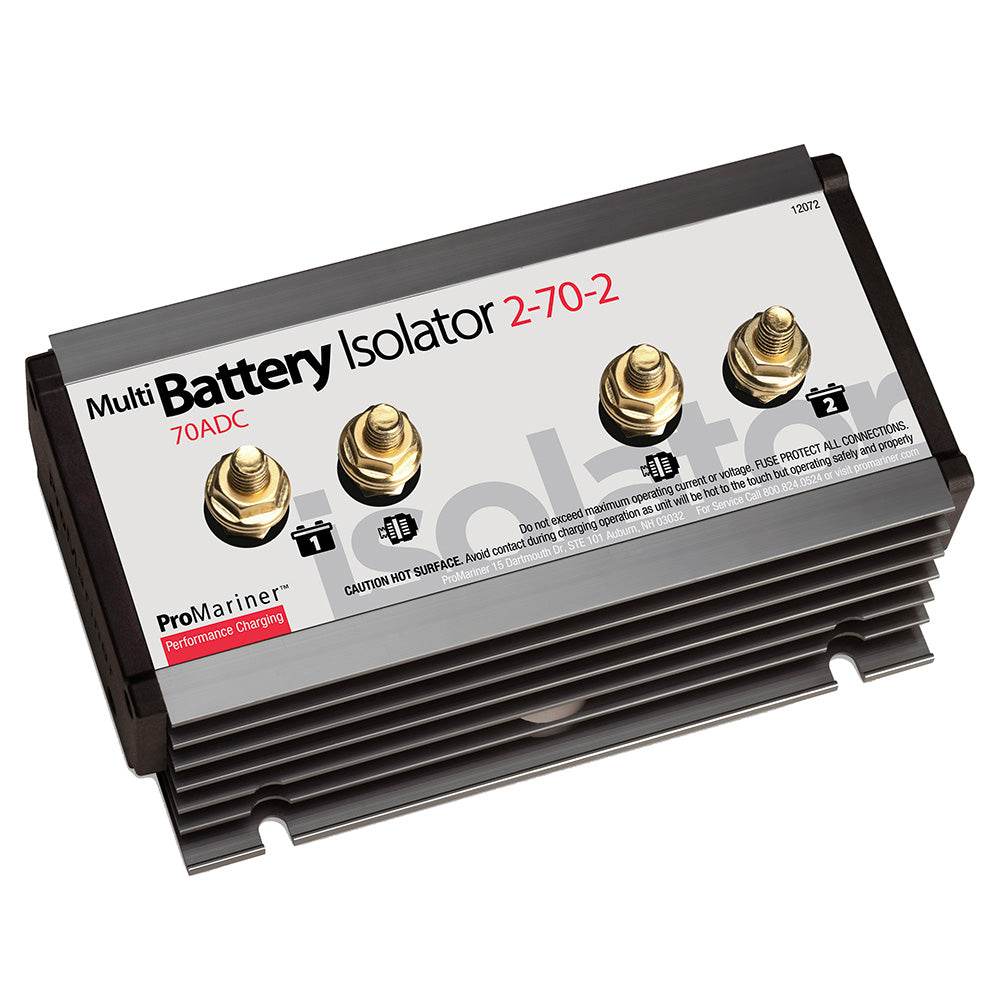 ProMariner Battery Isolator - 2 Alternator - 2 Battery - 70 AMP [12072] - Suncoast Marine & Auto Supply 