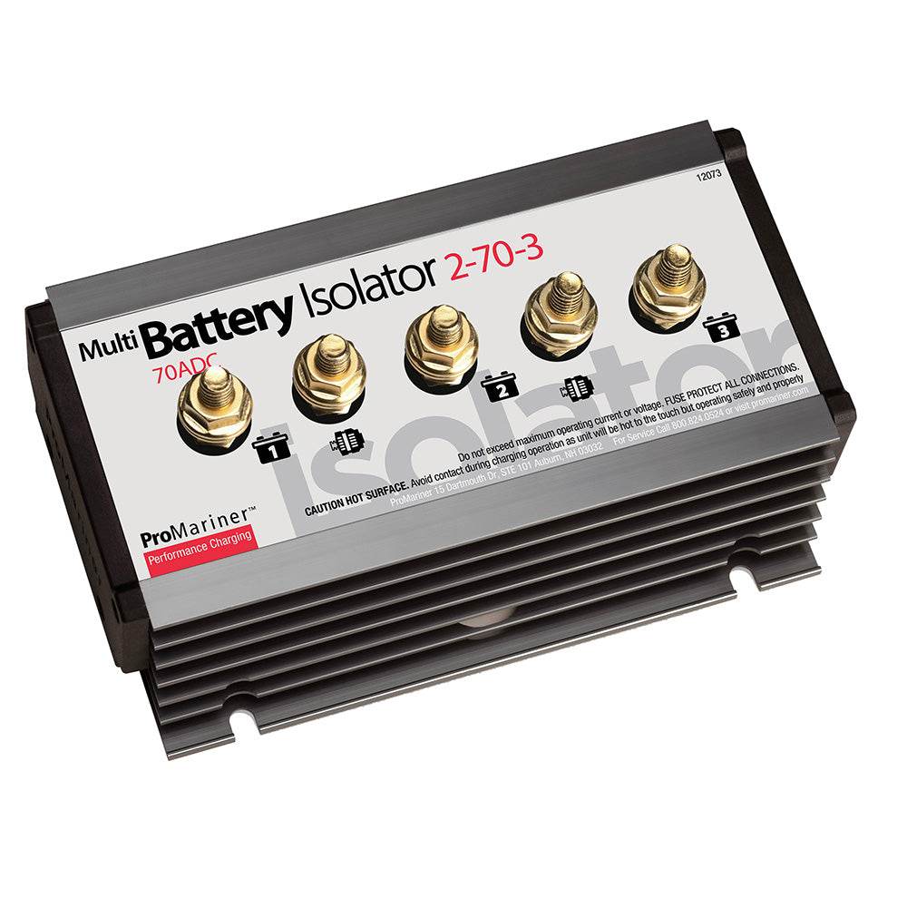 ProMariner Battery Isolator - 2 Alternator - 3 Battery - 70 AMP [12073] - Suncoast Marine & Auto Supply 