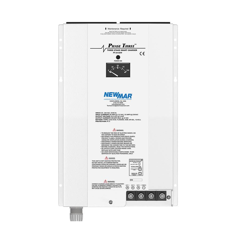 Newmar PT-24-60W Battery Charger [PT-24-60W] - Suncoast Marine & Auto Supply 