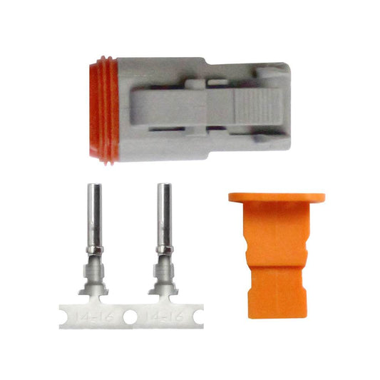 Pacer DT Deutsch Plug Repair Kit - 14-18 AWG (2 Position) [TDT06F-2RS] - Suncoast Marine & Auto Supply 