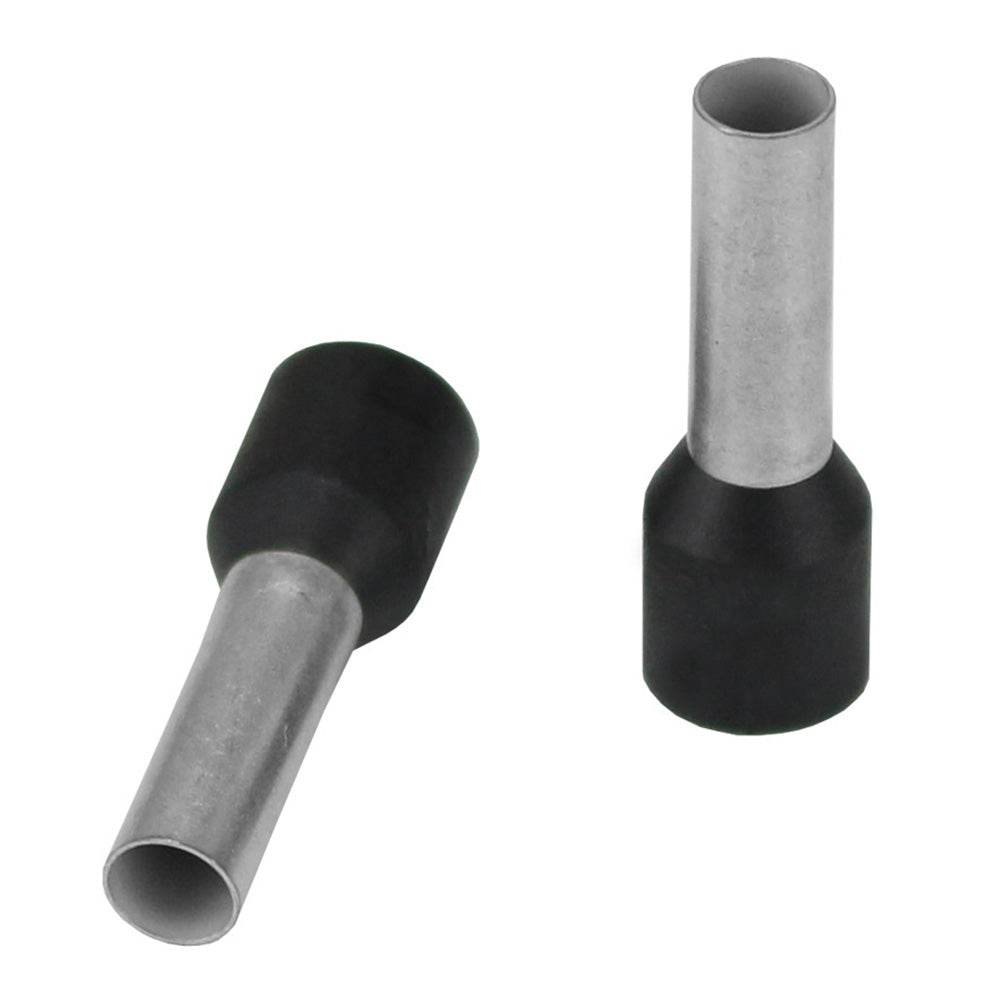 Pacer Black 10 AWG Wire Ferrule - 10mm Length - 25 Pack [TFRL10-12MM-25] - Suncoast Marine & Auto Supply 
