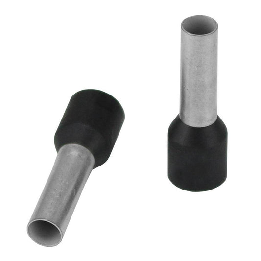 Pacer Black 10 AWG Wire Ferrule - 10mm Length - 25 Pack [TFRL10-12MM-25] - Suncoast Marine & Auto Supply 