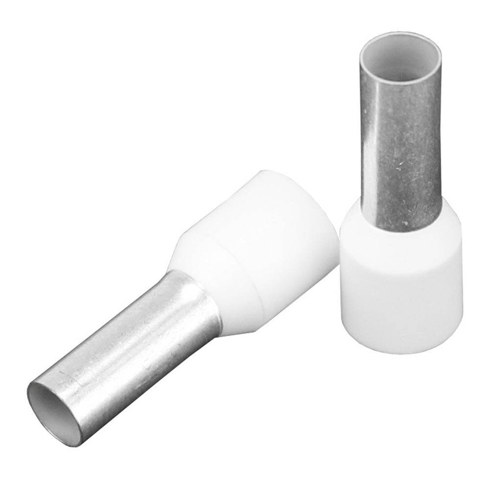 Pacer Ivory 8 AWG Wire Ferrule - 12mm Length - 10 Pack [TFRL8-12MM-10] - Suncoast Marine & Auto Supply 