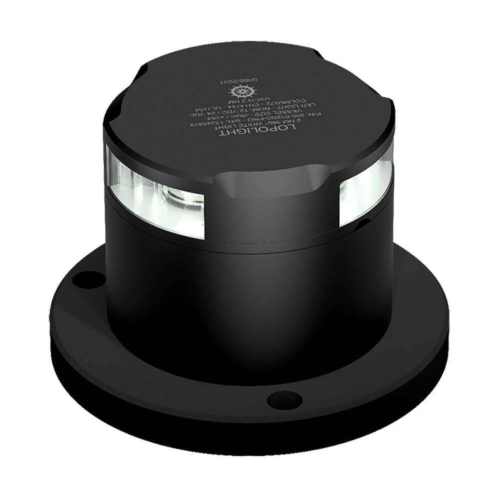 Suncoast Marine and Auto offers Lopolight 2nm 360 Anchor Light Pro - Black Anodized - White Light [200-012G2-PRO]