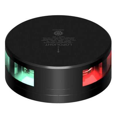 Suncoast Marine and Auto offers Lopolight Combined Sidelight - 1NM - Black Housing w/FB Base [101-003-FB-B]