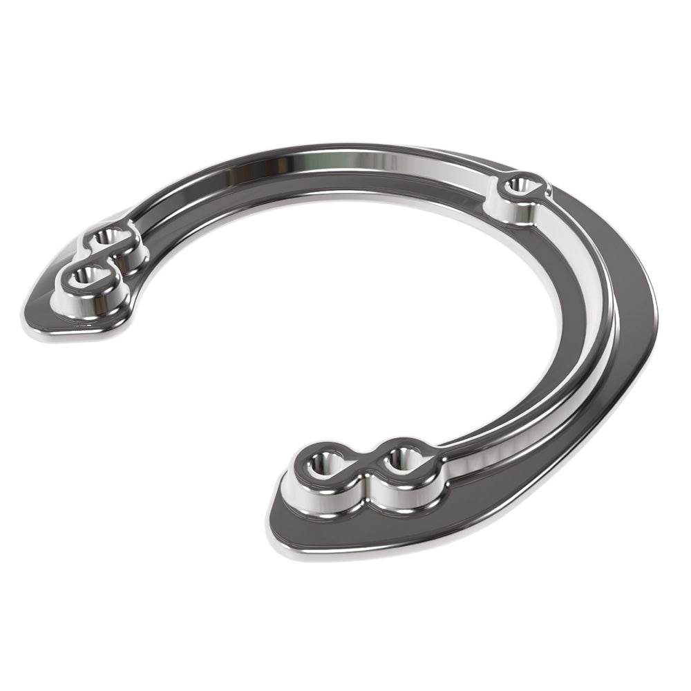 Suncoast Marine and Auto offers Mate Series Stainless Steel Rod Cup Holder Threaded Backing Plate [CBPT]
