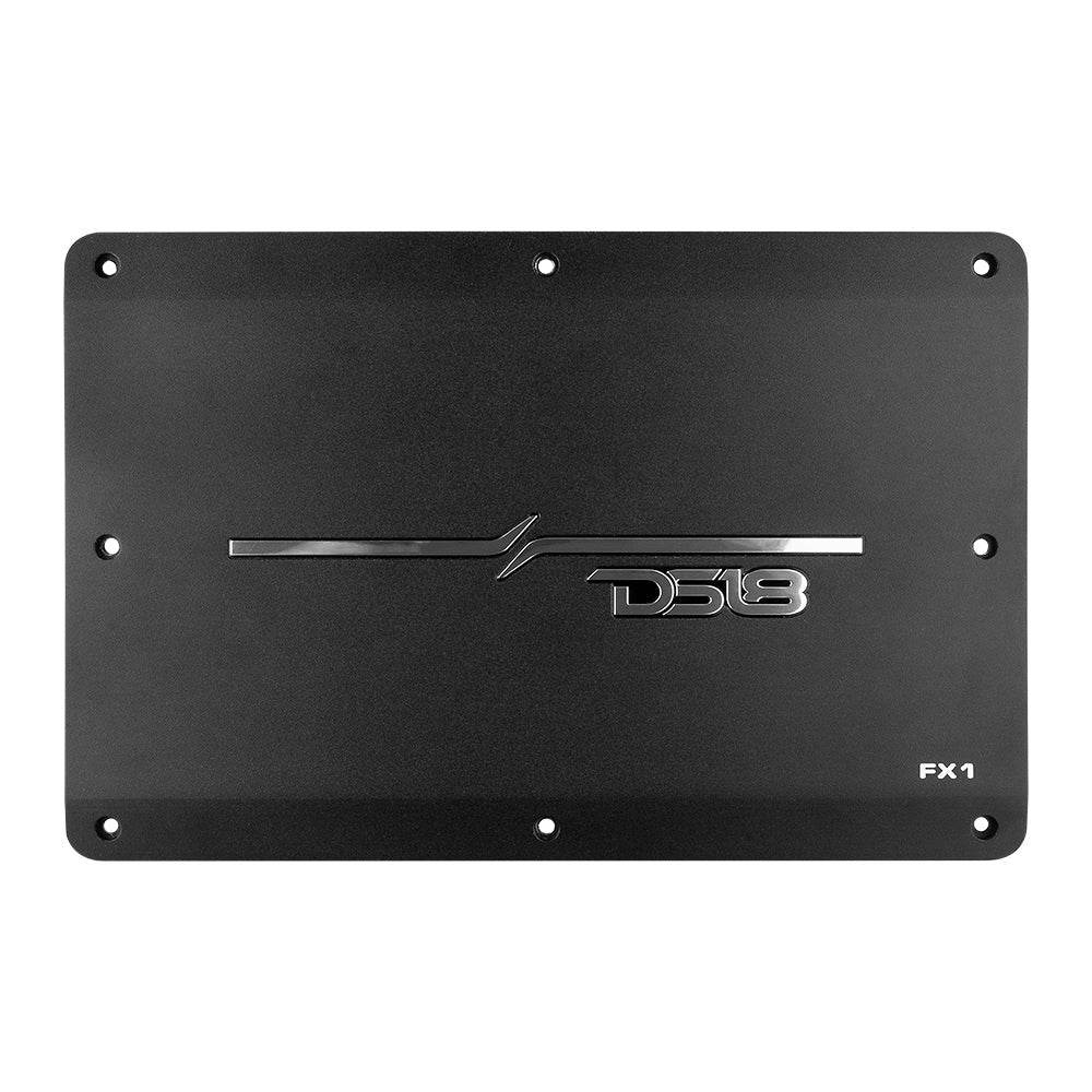DS18 Flush/Surface Mount 1-Channel Monoblock Class D Amplifier w/Acrylic Cover - 1x900W RMS @ 1 Ohm [FX1] - Suncoast Marine & Auto Supply 