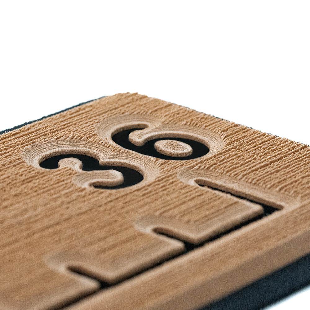 Suncoast Marine and Auto offers SeaDek 36 Routed Ruler - 6mm - Brushed Texture - Mocha/Black [53583-80093]