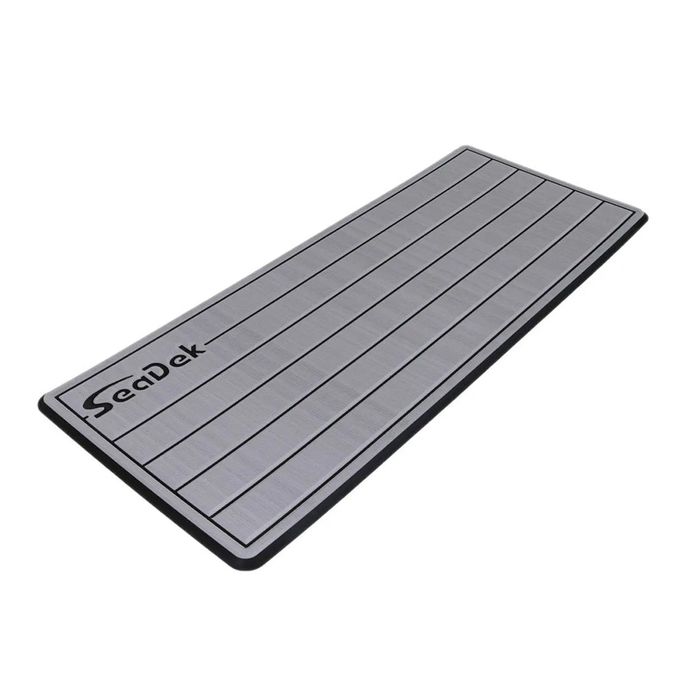Suncoast Marine Supply offers SeaDek 16 x 39" 20mm Dual Density Large Teak Helm Pad w/SeaDek Logo - Brushed Texture - Storm Gray/Black (406.4mm x 990.6mm x 20mm) (53601-80324)