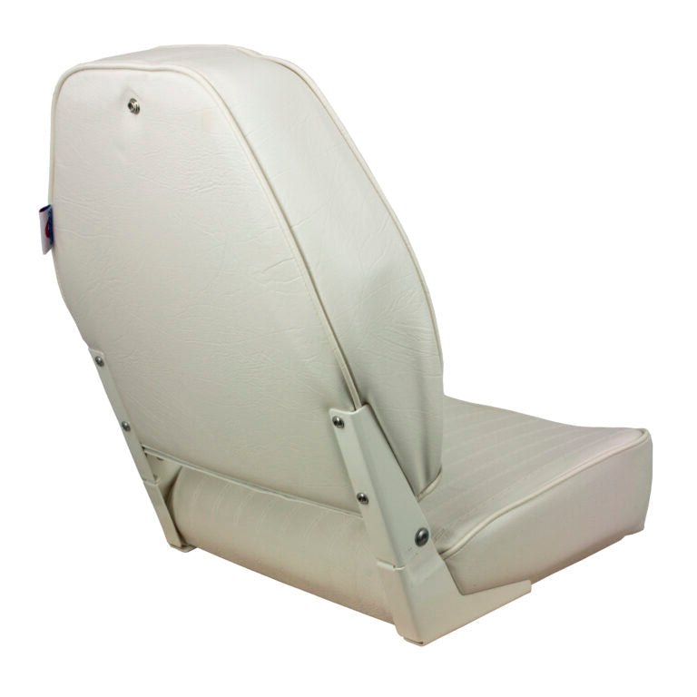 Suncoast Marine and Auto offers Springfield High Back Folding Seat - White [1040649]