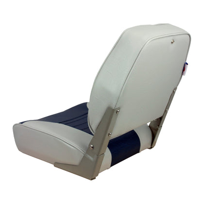 Suncoast Marine and Auto offers Springfield Economy Multi-Color Folding Seat - Grey/Blue [1040651]