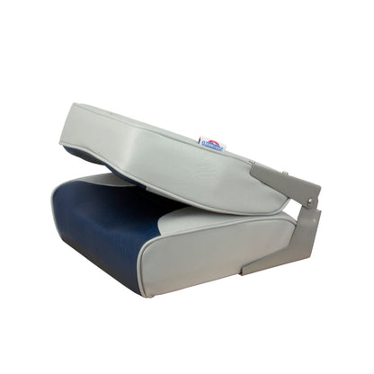 Suncoast Marine and Auto offers Springfield Economy Multi-Color Folding Seat - Grey/Blue [1040651]