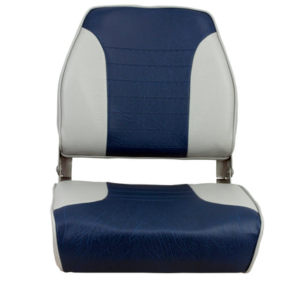 Suncoast Marine and Auto offers Springfield Economy Multi-Color Folding Seat - Grey/Blue [1040651]