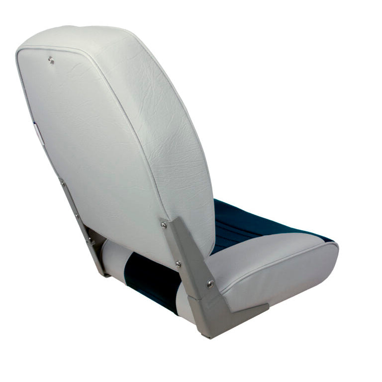 Suncoast Marine and Auto offers Springfield High Back Multi-Color Folding Seat - Blue/Grey [1040661]
