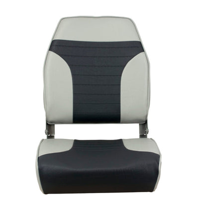 Suncoast Marine and Auto offers Springfield High Back Multi-Color Folding Seat - Grey/Charcoal [1040663]