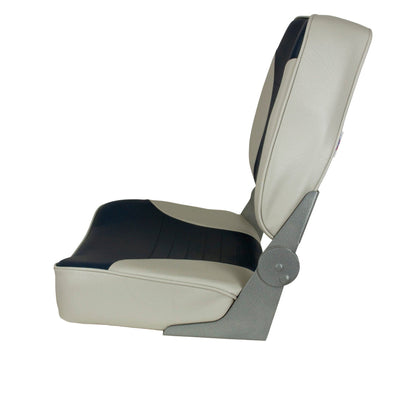 Suncoast Marine and Auto offers SPRINGFIELD Blue and Gray XXL Folding Seat (1040691)