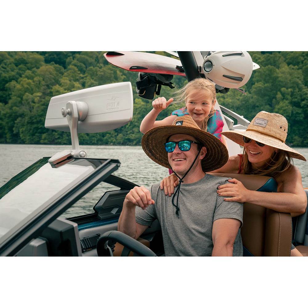 Suncoast Marine and Auto offers PTM Watersports VR-140 Elite Mirror - 6 x 20 - 140 Degree View - Black [P12848-100TEBBK]