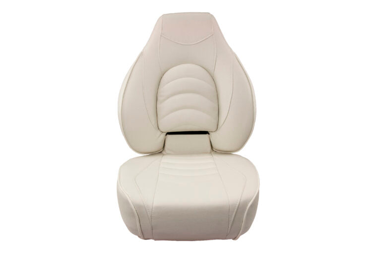 Suncoast Marine and Auto offers Springfield Fish Pro High Back Folding Seat - White [1041606-1]