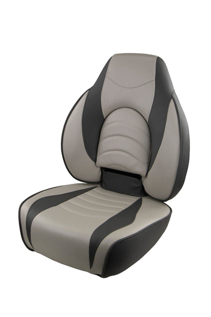 Suncoast Marine and Auto offers Springfield Fish Pro High Back Folding Seat - Charcoal/Grey [1041634-1]