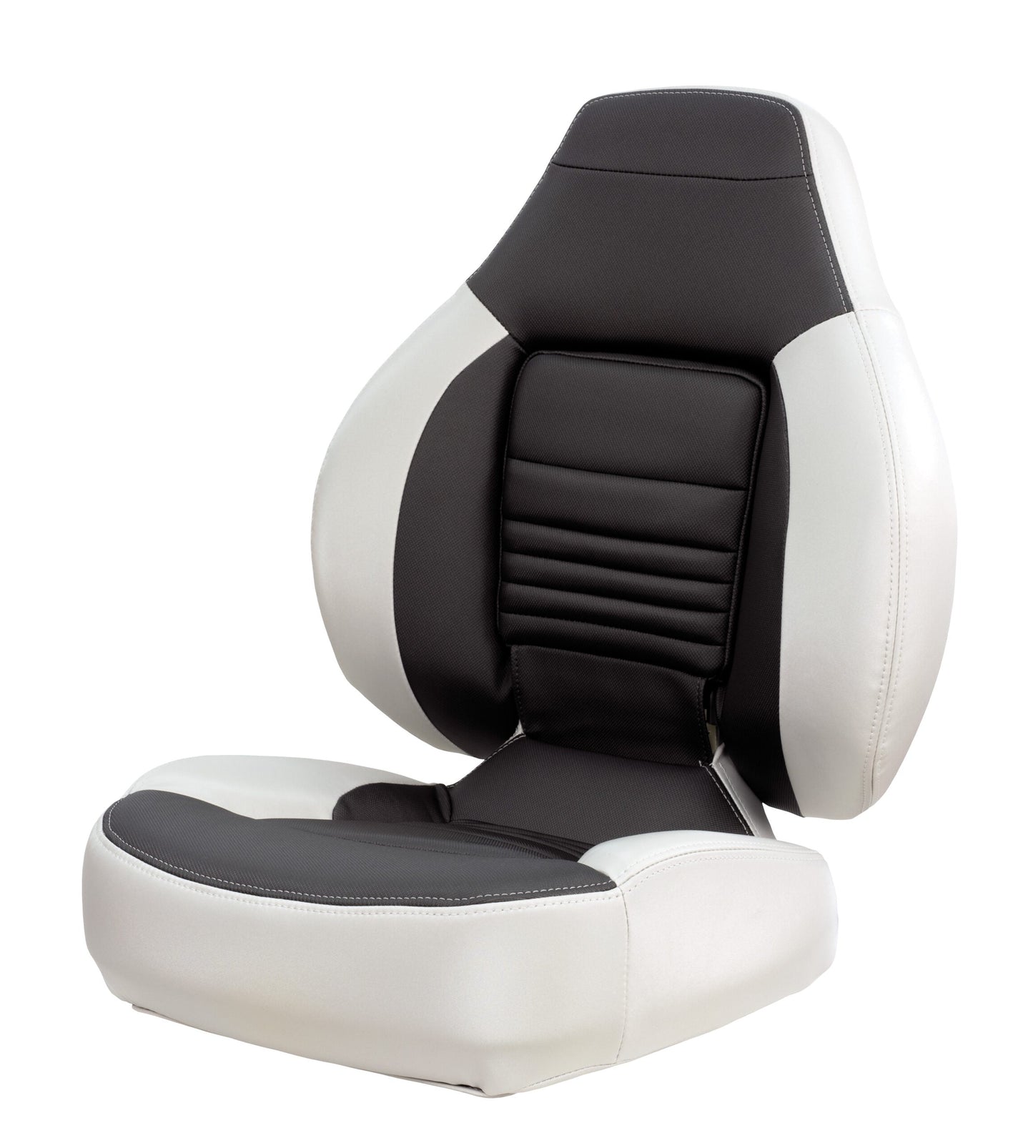 Suncoast Marine and Auto offers SPRINGFIELD Fish Pro 24 High Back Seat, Off-White/Charcoal (1041650)