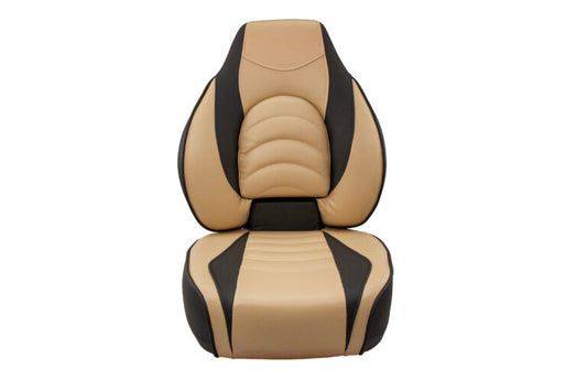 Suncoast Marine and Auto offers Springfield Fish Pro High Back Folding Seat - Charcoal/Tan [1041684-1]