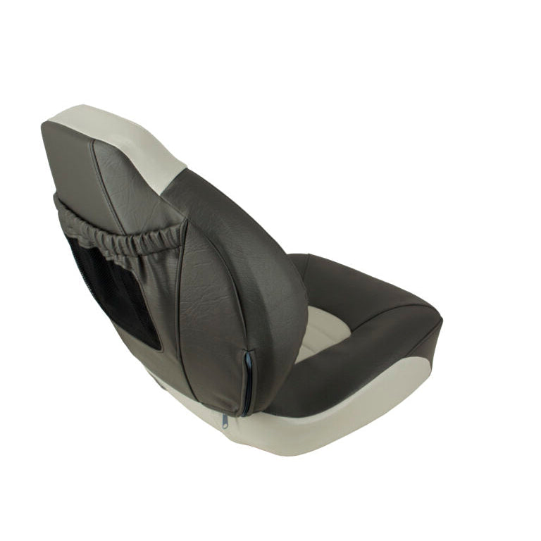 Suncoast Marine and Auto offers Springfield Fish Pro Mid Back Folding Seat - Charcoal/Grey [1041733]