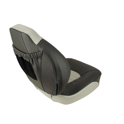 Suncoast Marine and Auto offers Springfield Fish Pro Mid Back Folding Seat - Charcoal/Grey [1041733]