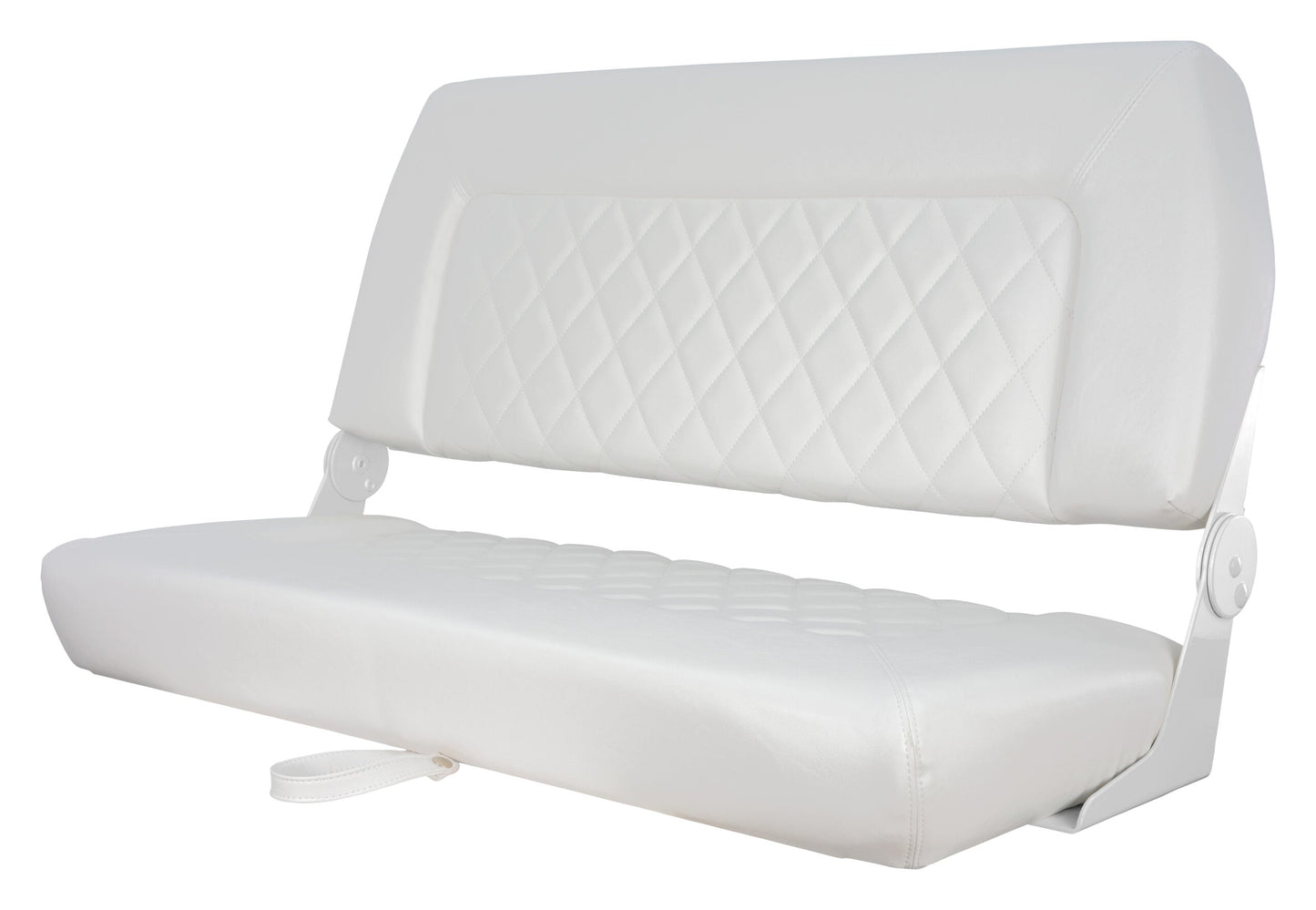 Springfield Double Wide Folding Seat, White (1042039) Model # 21968375