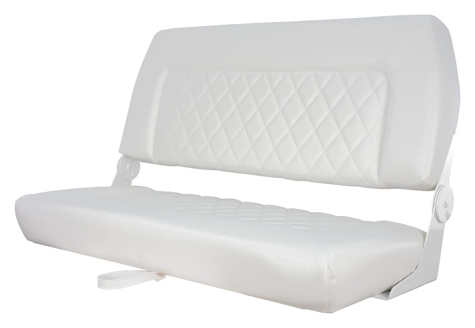 Springfield Double Wide Folding Seat, White (1042039) Model # 21968375