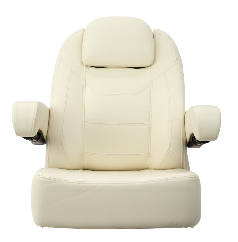 Suncoast Marine Supply offers Springfield Low-Back Charter Helm Chair with Bolster (Off-White) (1042145-01)