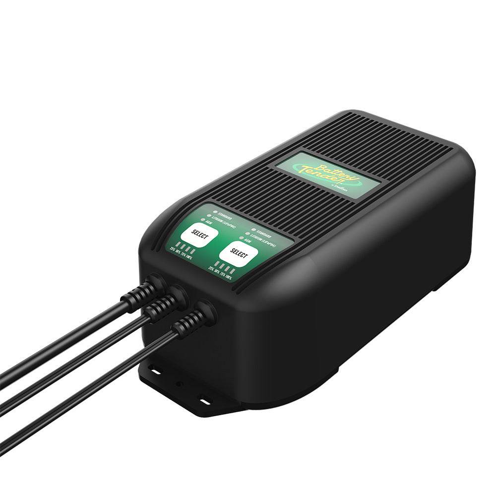 Battery Tender WaveCharge Pro 2-Bank, 12V, 20A Battery Charger [022-1007-DL-WH] - Suncoast Marine & Auto Supply 