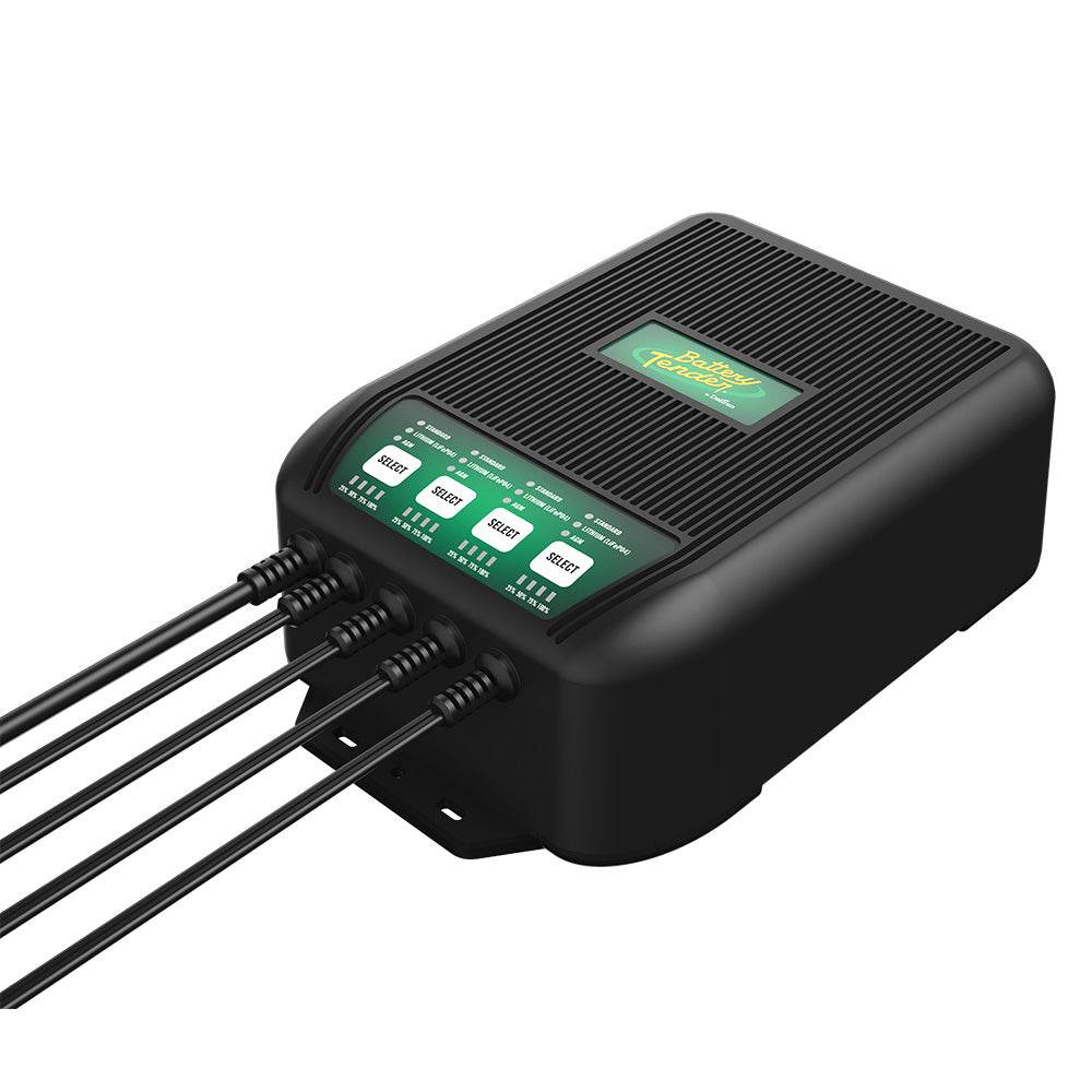 Battery Tender WaveCharge Pro 4-Bank 12V, 40 AMP Battery Charger [022-1009-DL-WH] - Suncoast Marine & Auto Supply 