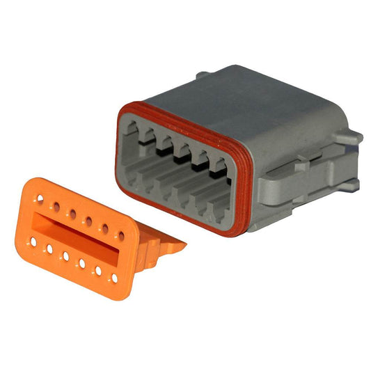 Pacer Deutsch DT Plug Wedge Lock Kit - 12 Position - 5 Pack [TDT06-12S-5] - Suncoast Marine & Auto Supply 