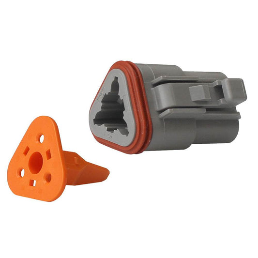 Pacer Deutsch DT Plug Wedge Lock Kit - 3 Position - 10 Pack [TDT06-3S-10] - Suncoast Marine & Auto Supply 