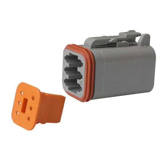 Pacer Deutsch DT Plug Wedge Lock Kit - 6 Position - 5 Pack [TDT06-6S-5] - Suncoast Marine & Auto Supply 