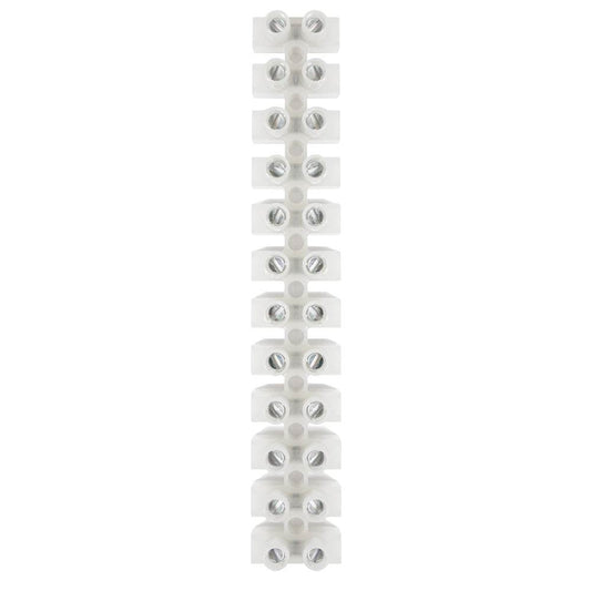Pacer 40A Euro Style Terminal Block - 12 Positions - 5 Pack [E400-12-5] - Suncoast Marine & Auto Supply 