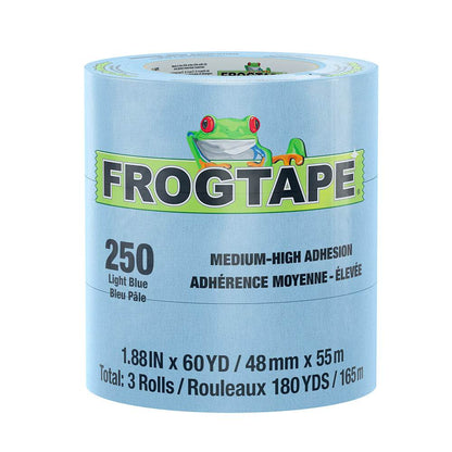 FrogTape CP 250 Medium-High Adhesion Masking Tape - 48MM x 55M x 6-Pack - Light Blue - Rated f/250F [105329] - Suncoast Marine & Auto Supply 